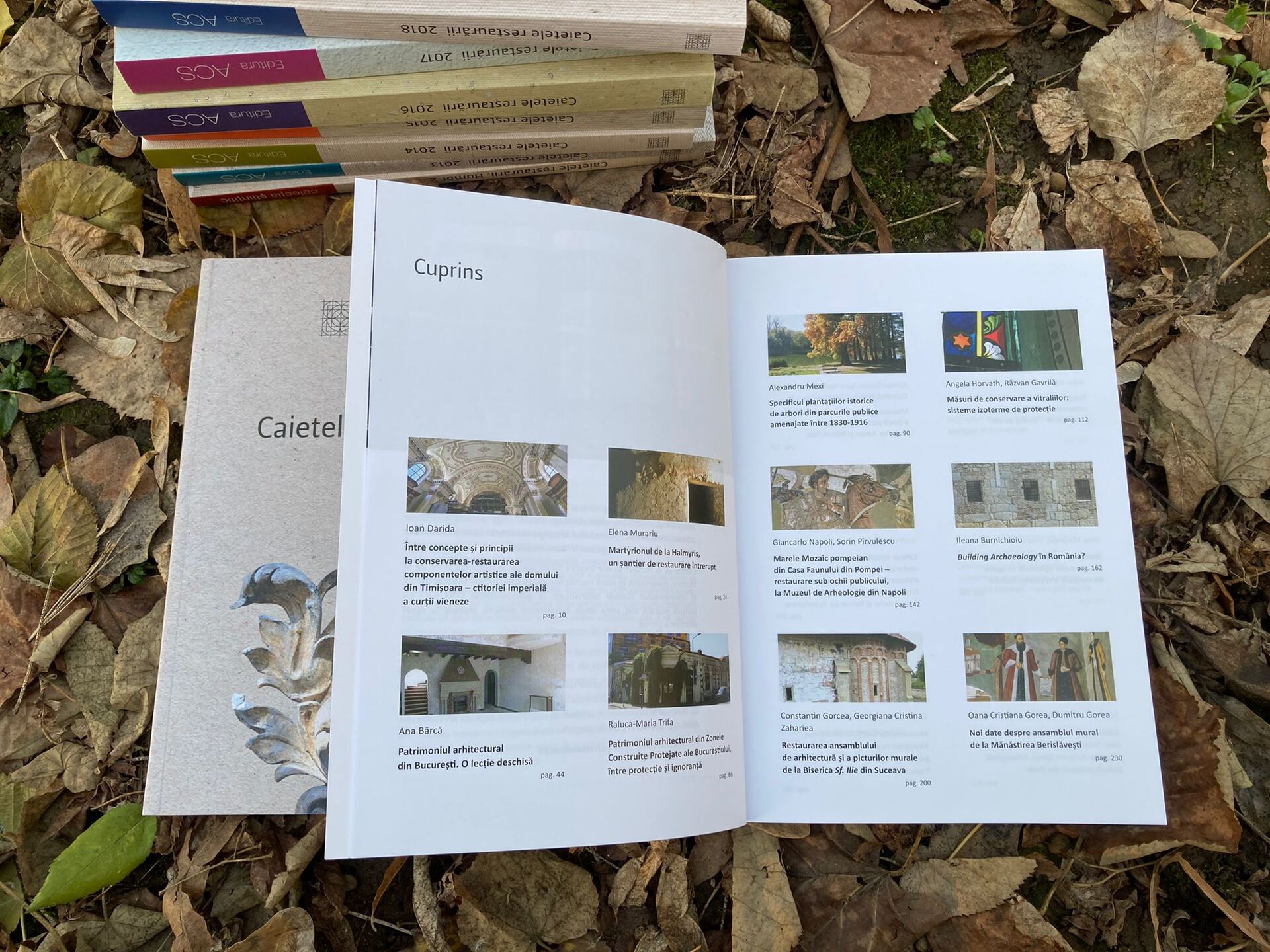 Caietele restaurării 2021 – Asociația Art Conservation Support (ACS)