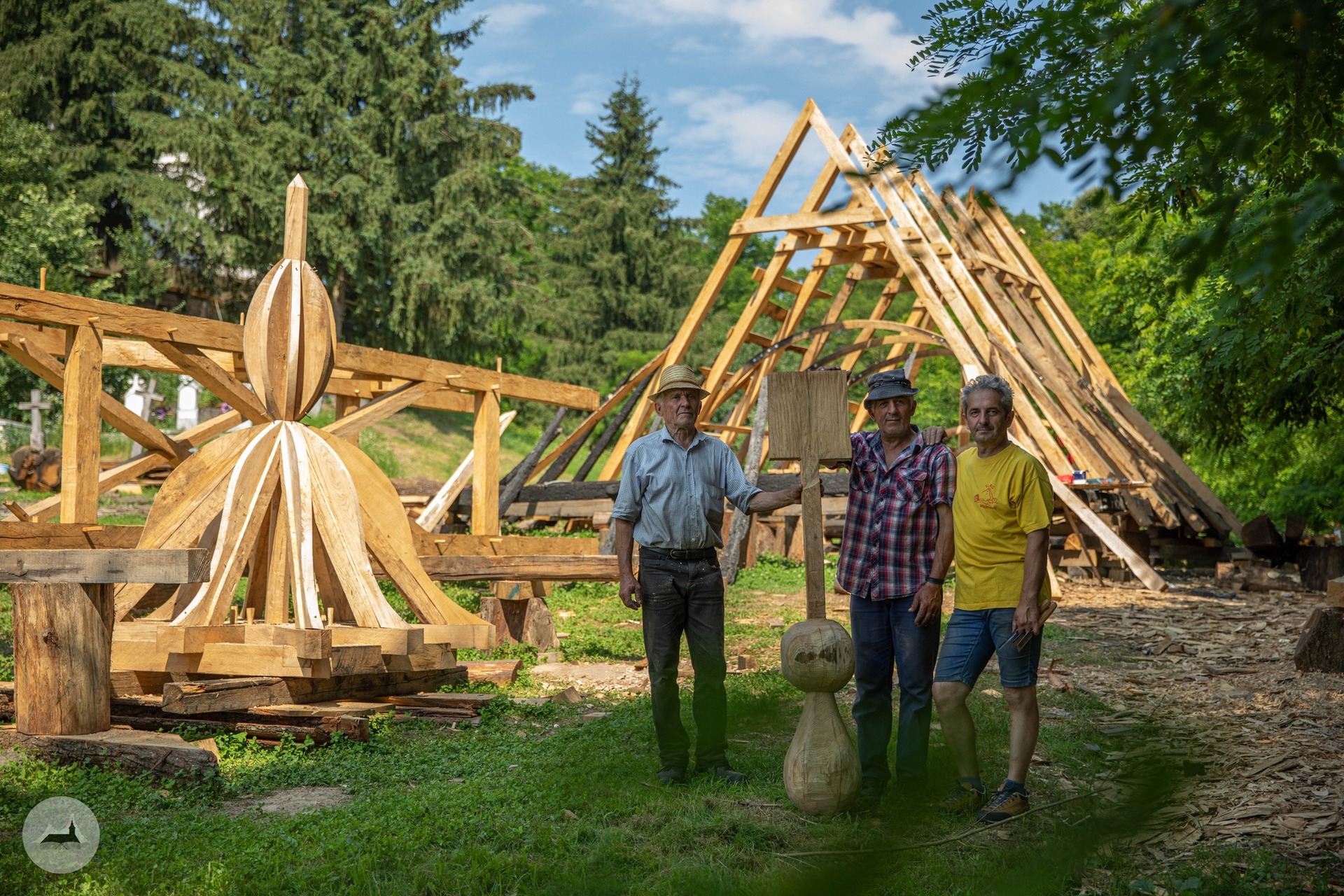 Școala de conservare a patrimoniului cultural din lemn – Atelierul meșteșugurilor tradiționale care stau la baza bisericii de lemn arse din Povergina, 2023 – Asociația Biserici Înlemnite
