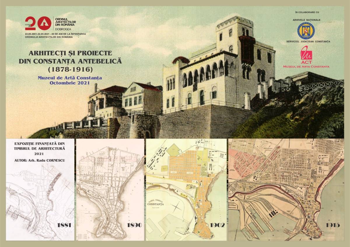 Itinerarea expozițiilor „Arhitecți și proiecte din Constanța antebelică (1878-1916)” și „Arhitectură și urbanism în Dobrogea otomană” – Filiala Teritorială Dobrogea a OAR