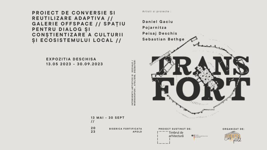 TRANS.FORT – conversie și reutilizare adaptivă la Biserica Fortificată Apold – Asociația  CasApold