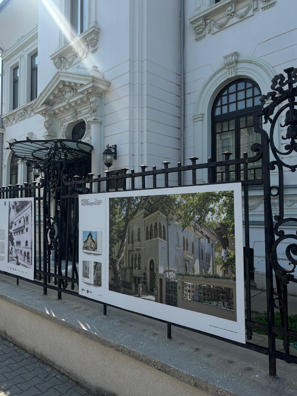 Itinerarea expoziției „Pitoresc mediteraneean în arhitectura Bucureștiului interbelic” – Asociația Igloo Habitat și Arhitectură