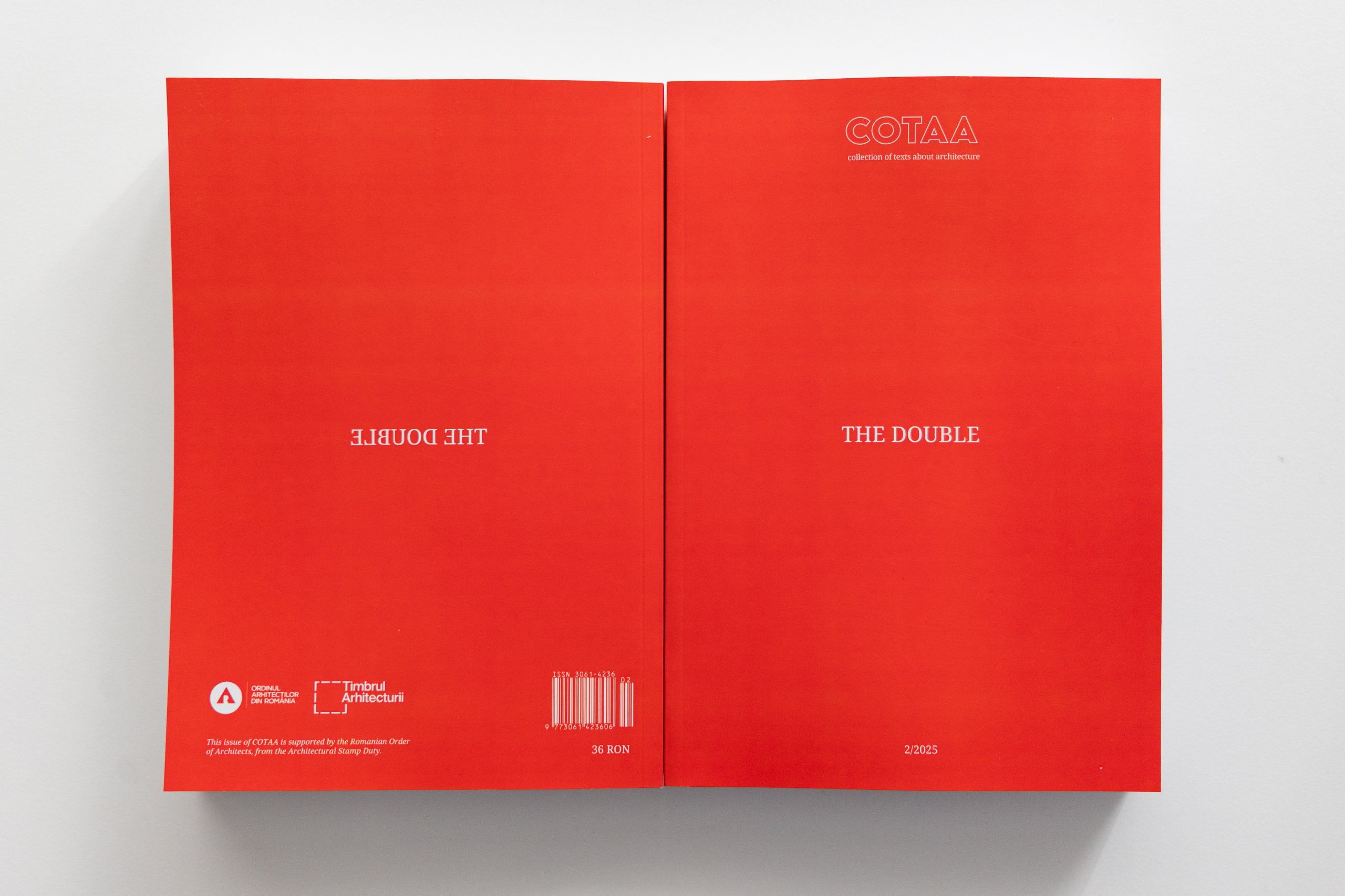 COTAA – COLLECTION OF TEXTS ABOUT ARCHITECTURE nr. 2/2025 The Double – REVISTA COTAA S.R.L. 