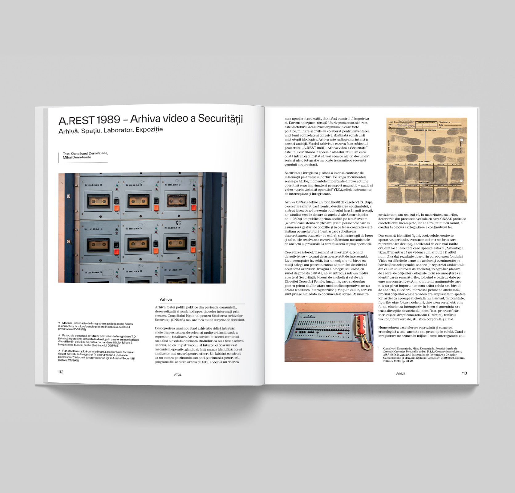Revista ATOL. Jurnal de patrimoniu românesc – igloo media