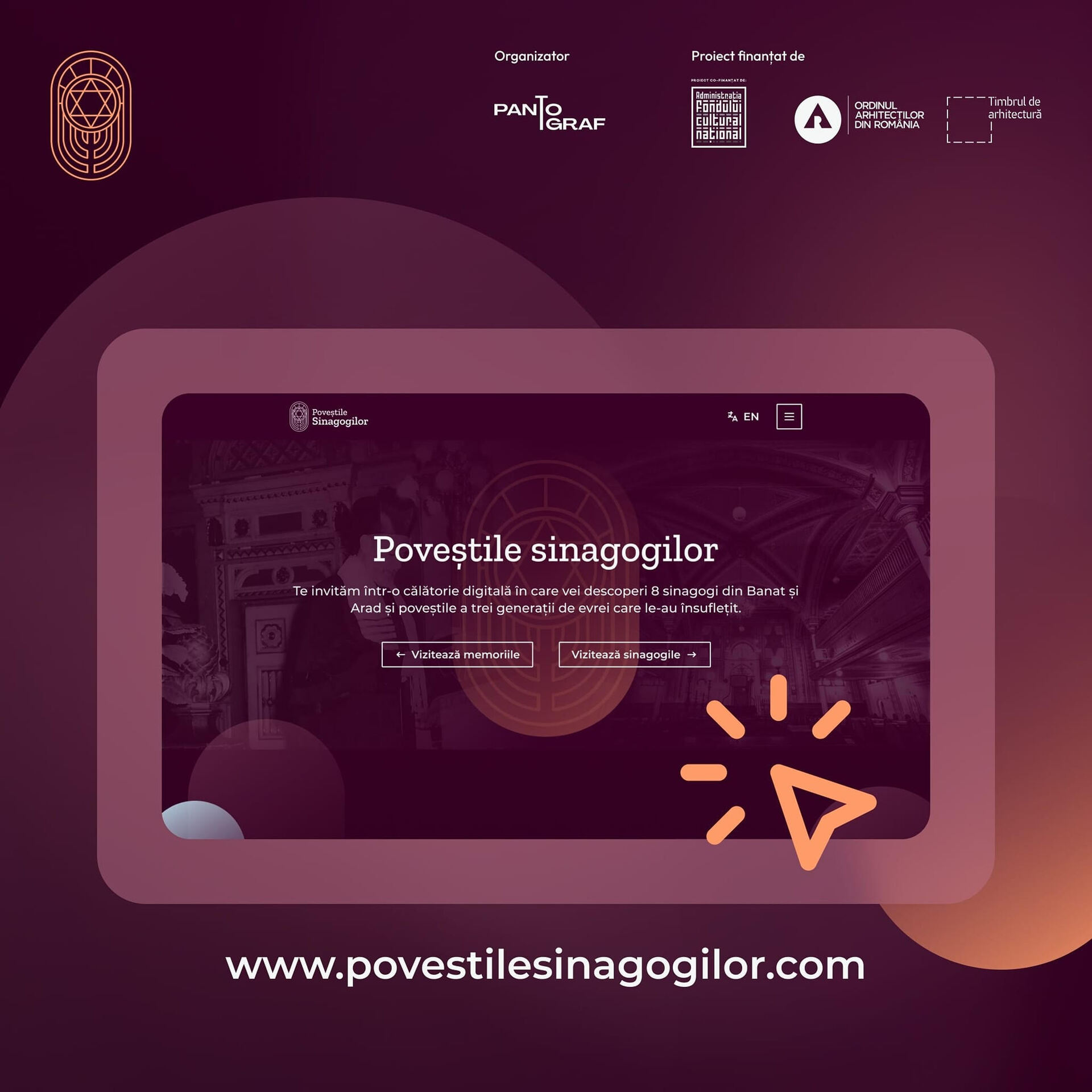 Poveștile sinagogilor. Sinagogi din Banat și Arad – Asociația Pantograf