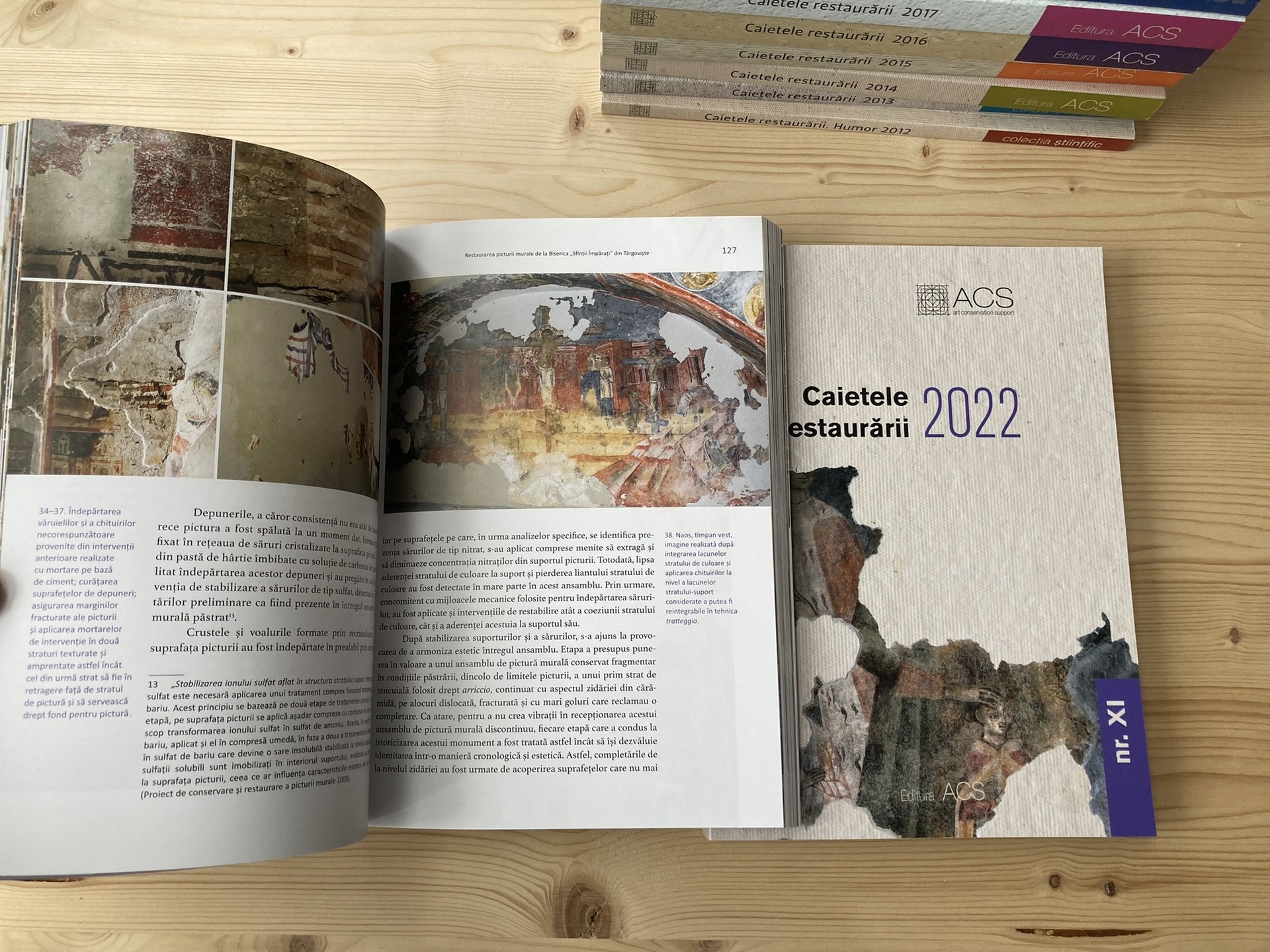 Caietele restaurării 2022 – Asociația Art Conservation Support (ACS)