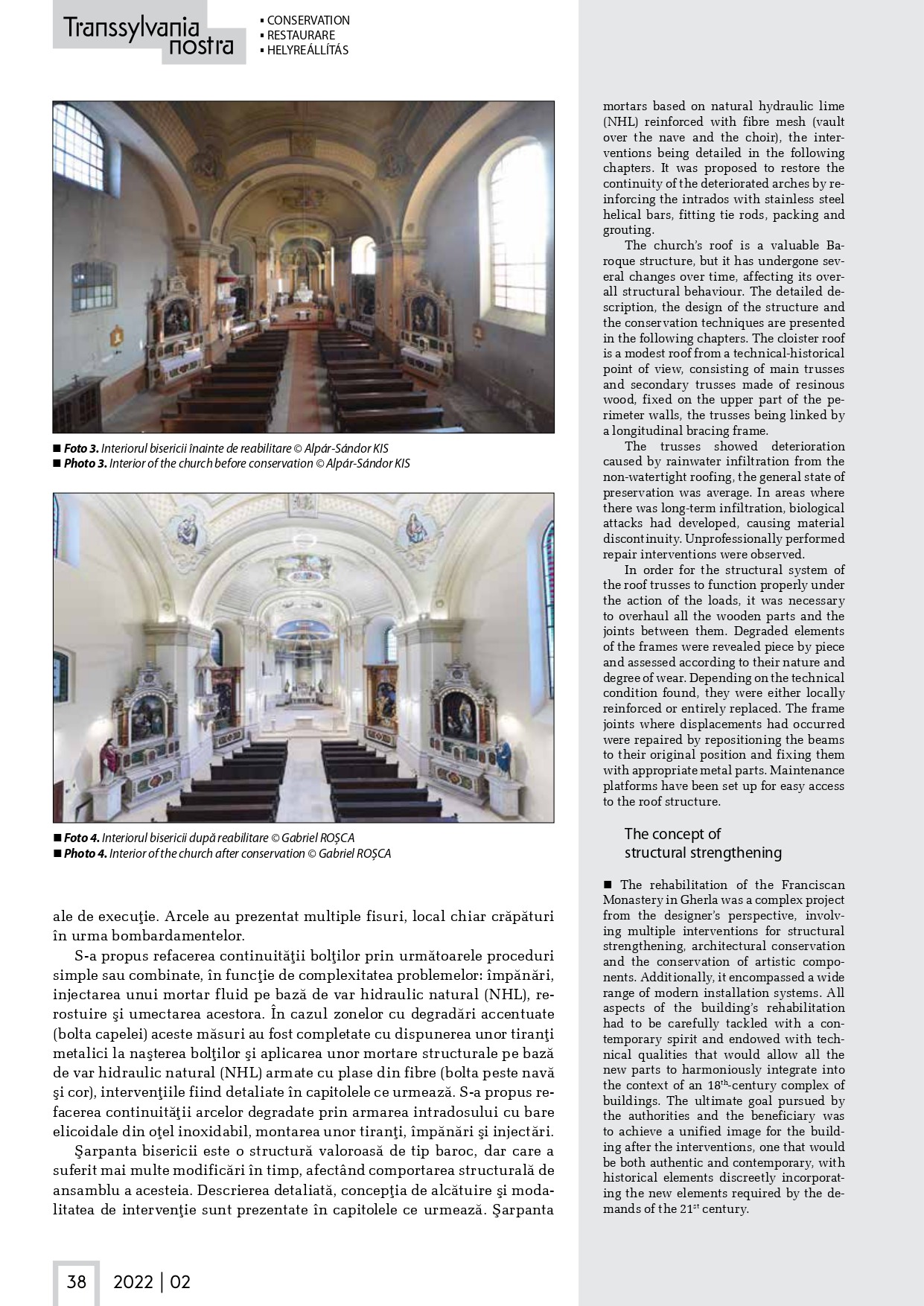 Revista Transsylvania Nostra, numerele 2 și 3, 2022 – Fundația Transsylvania Nostra