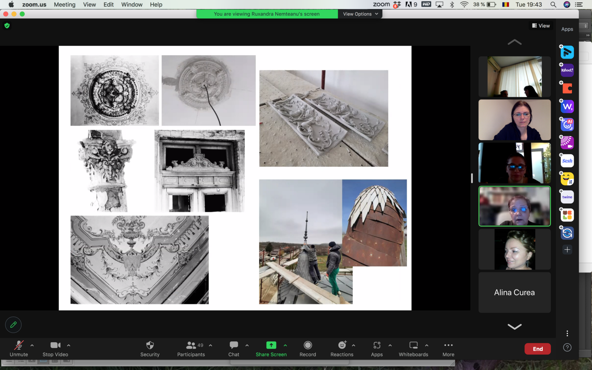 Relația dintre arhitectură și componentele artistice la monumente – Asociația Art Conservation Support (ACS)