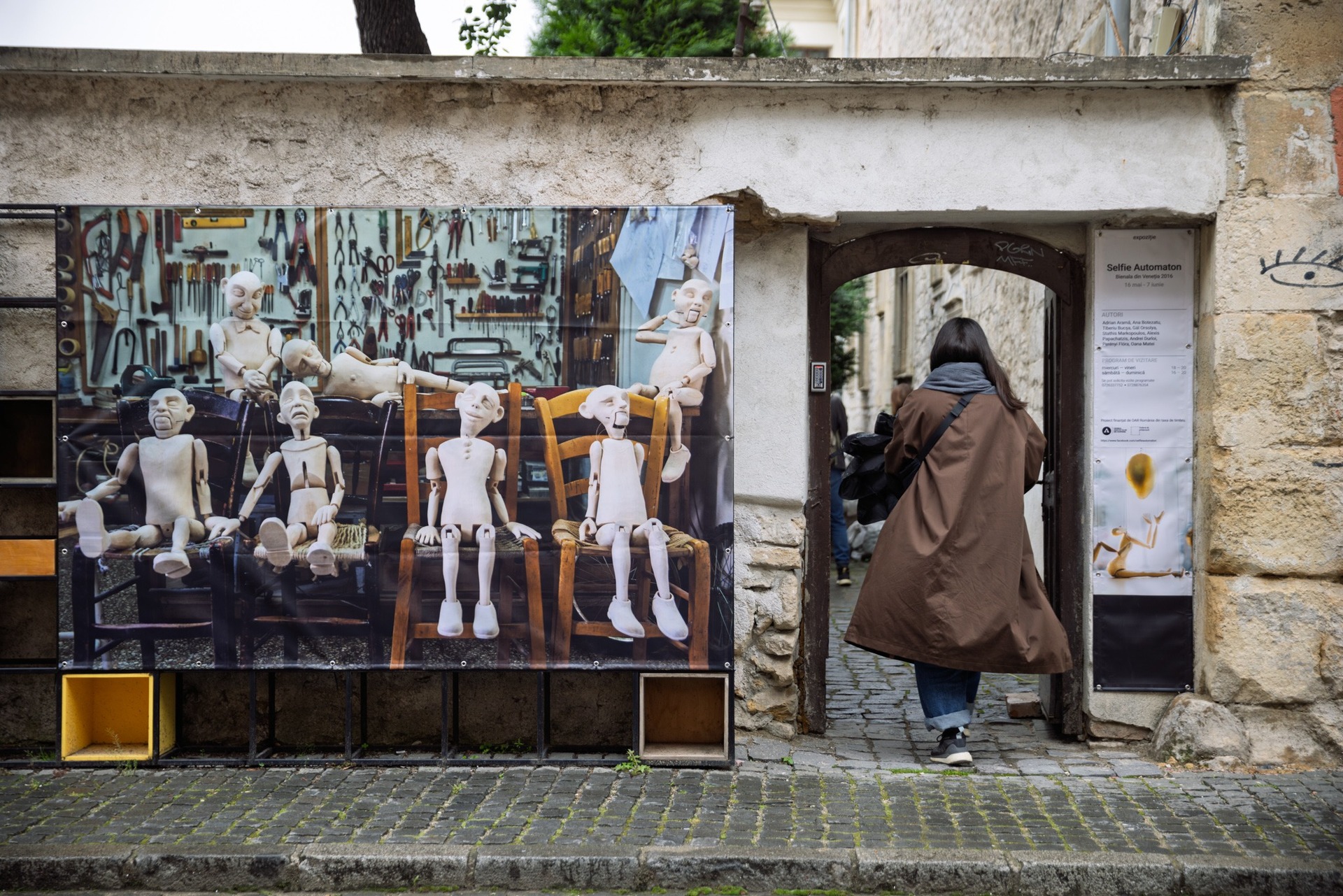Itinerarea expoziției „Veneția dus-întors: Selfie Automaton” – Asociația PlusMinus